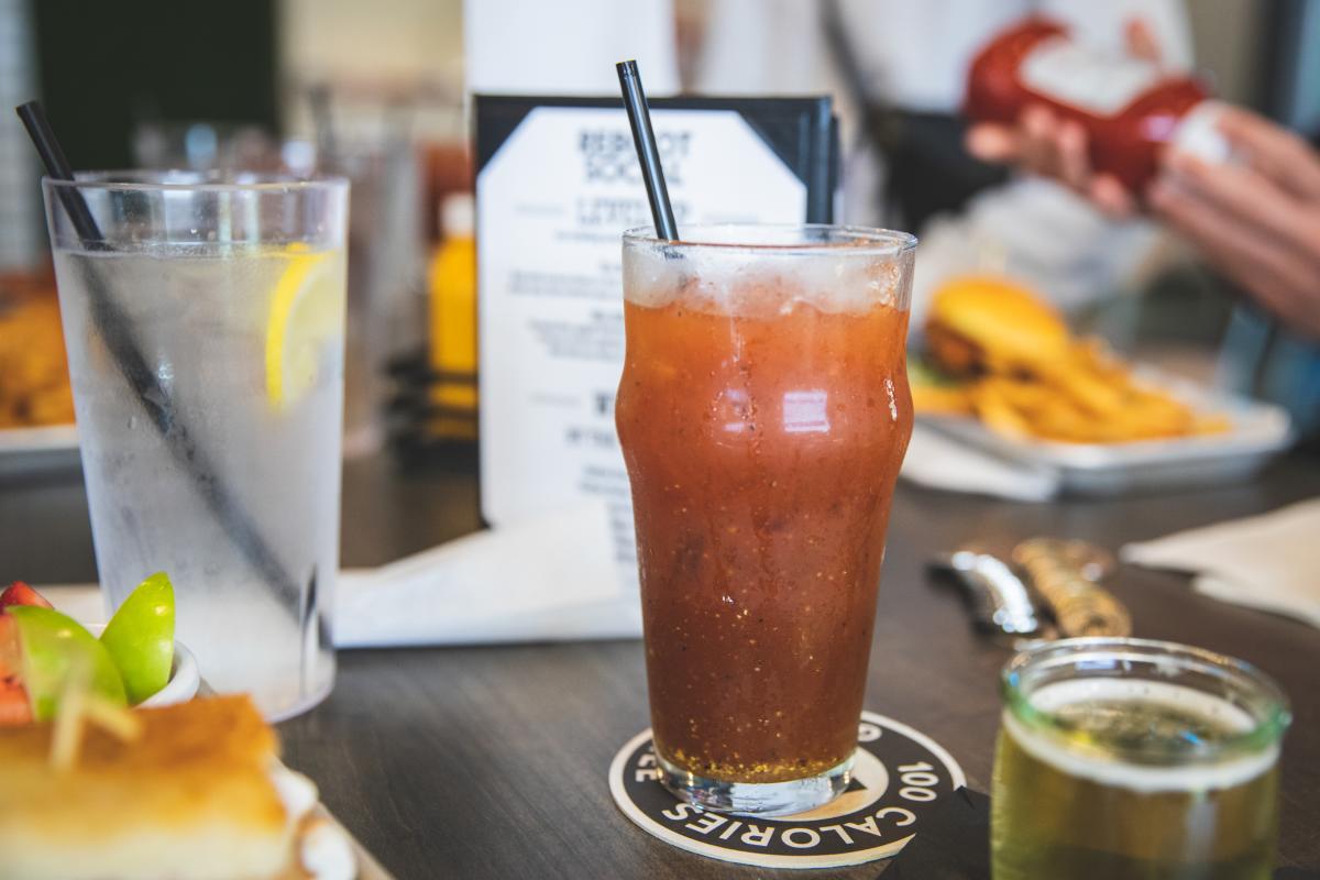 Bloody Mary served at Reboot Social in downtown Eau Claire