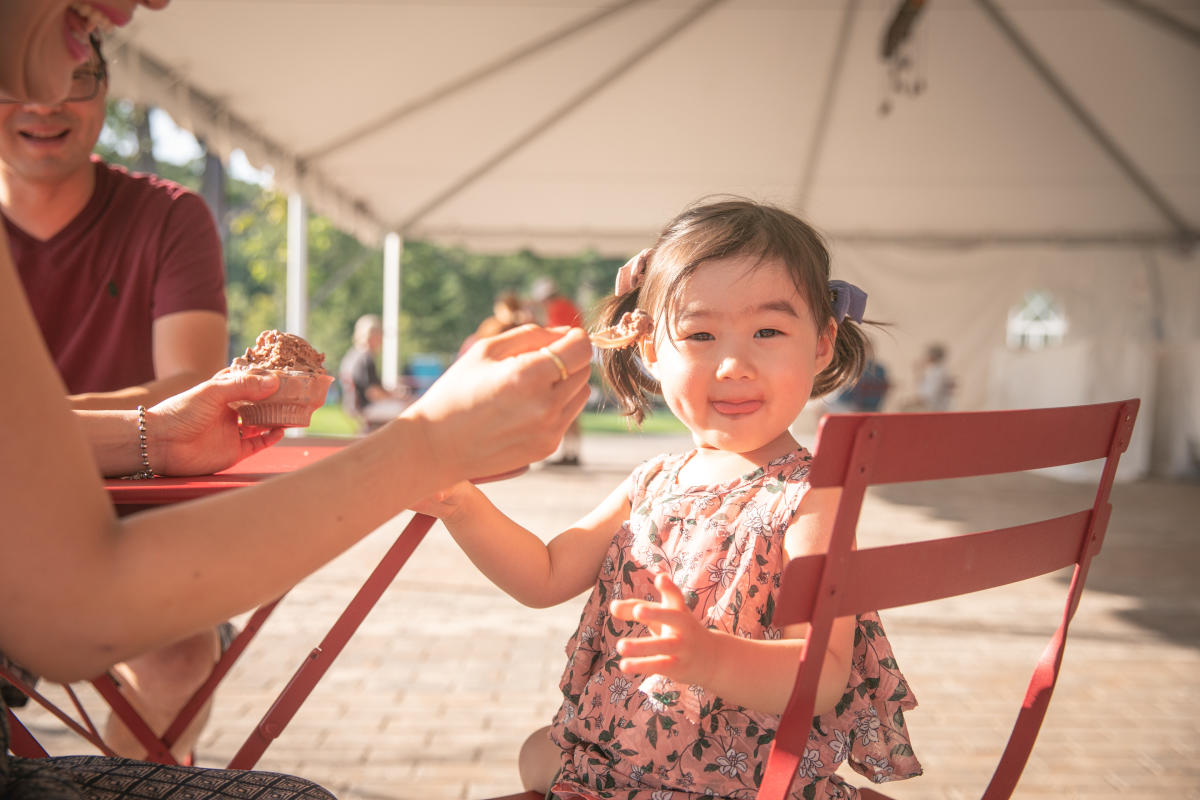 Ice Cream at River Prairie Park in Altoona, WI