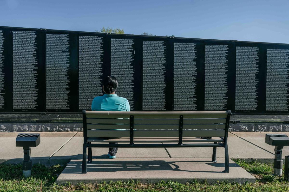 veterans wall