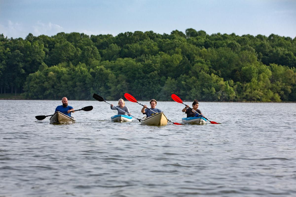 Freeman Lake Kayaking Horizontal