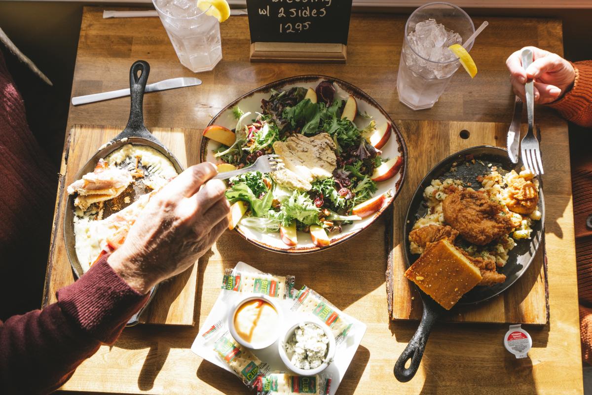 Delicious food at Back Home in Downtown Elizabethtown