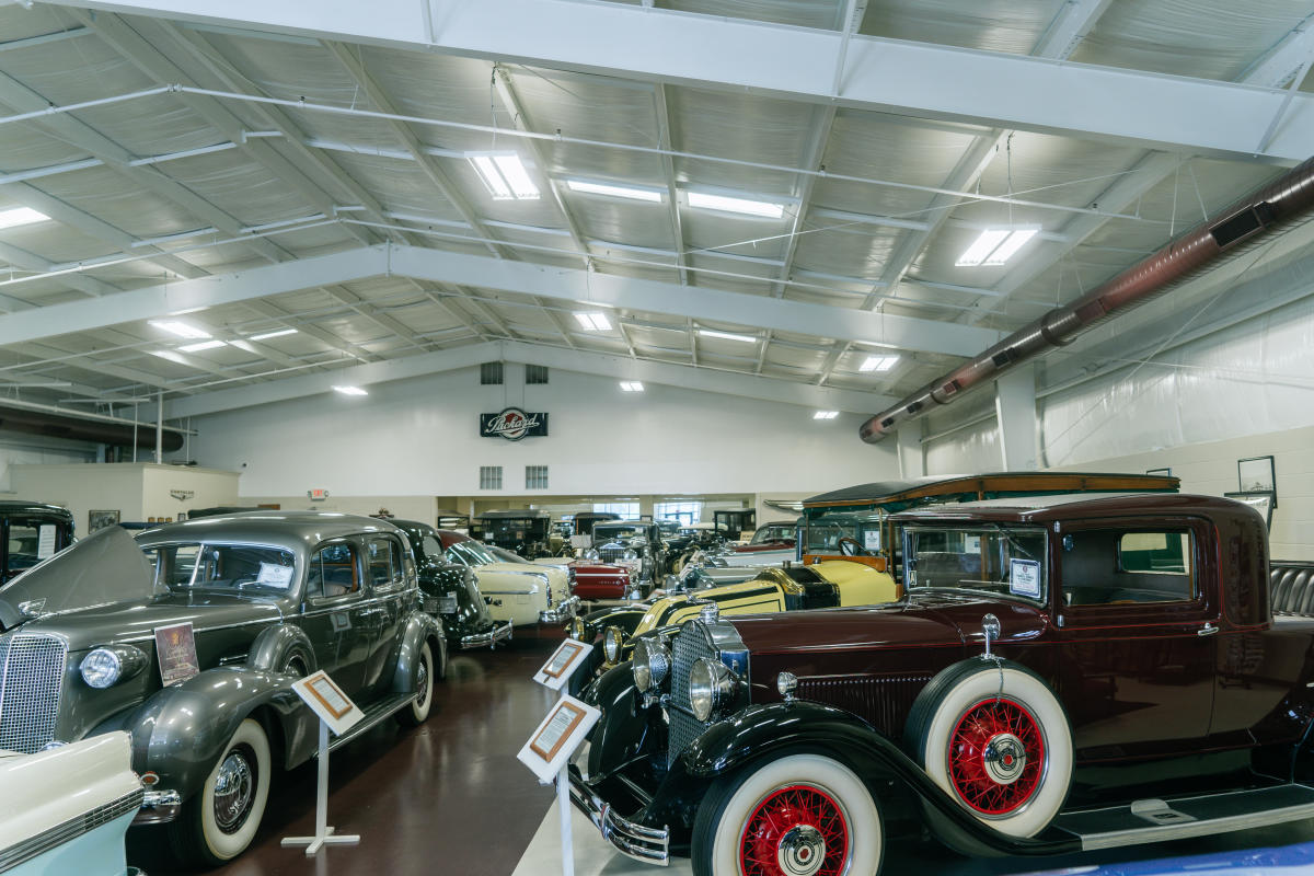classic cars at swope cars of yesteryear museum