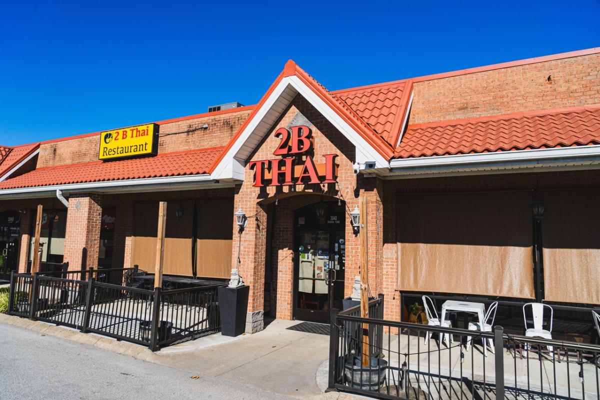 Exterior of 2bThai located in Elizabethtown, KY