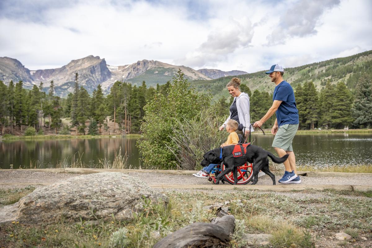 Family, accessibility, sprague lake
