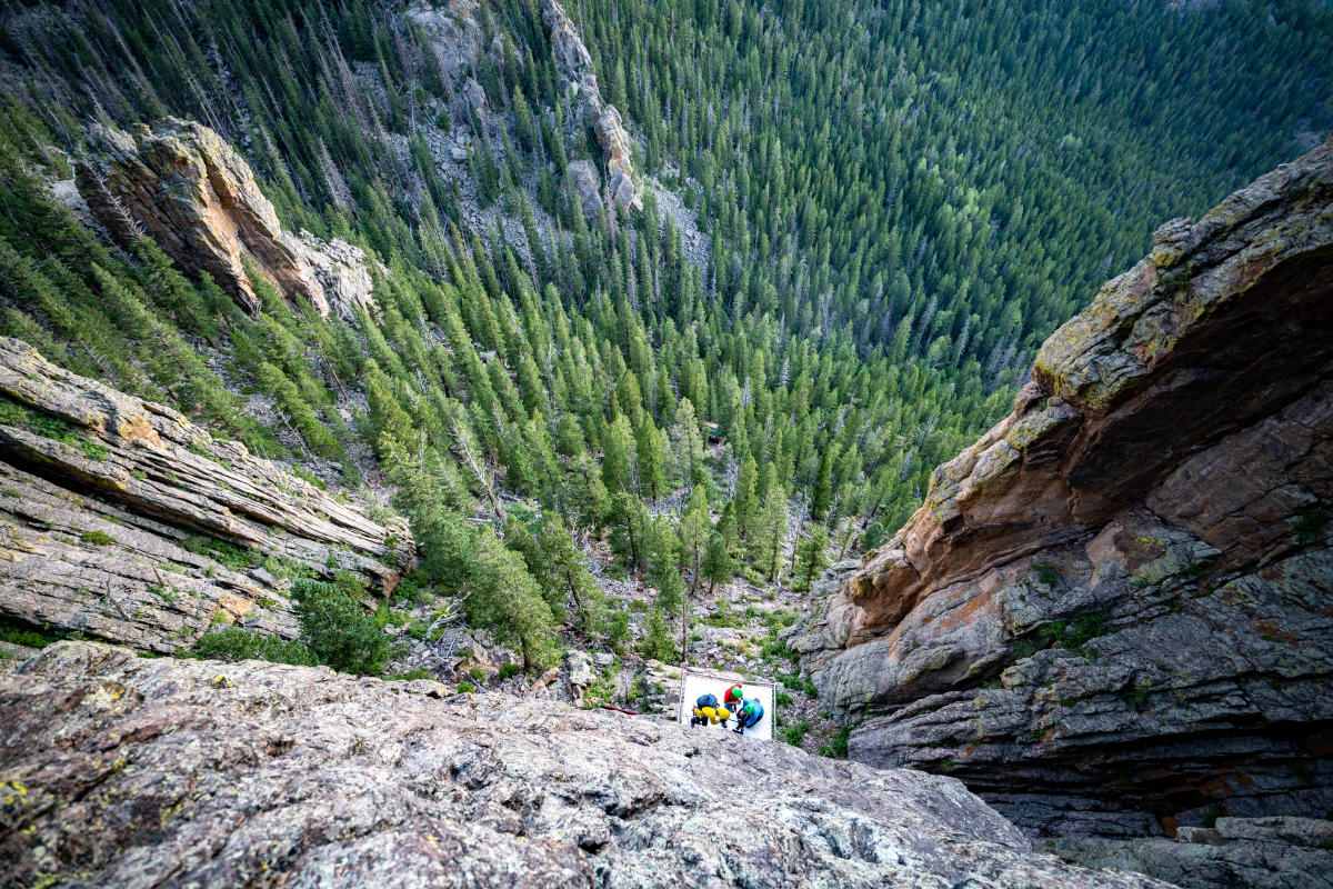 Don't Look Down- Cliff Camping