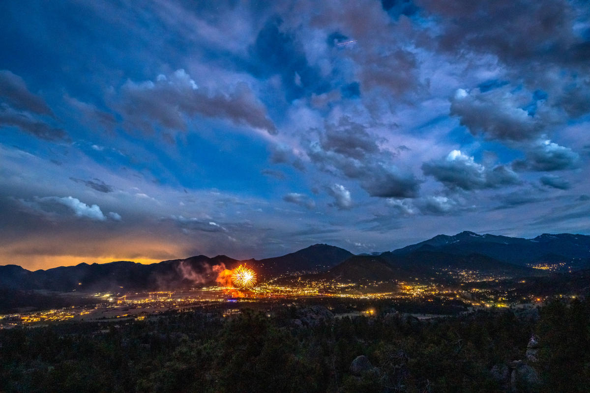 The Best Places to See the 4th of July Fireworks in Estes Park