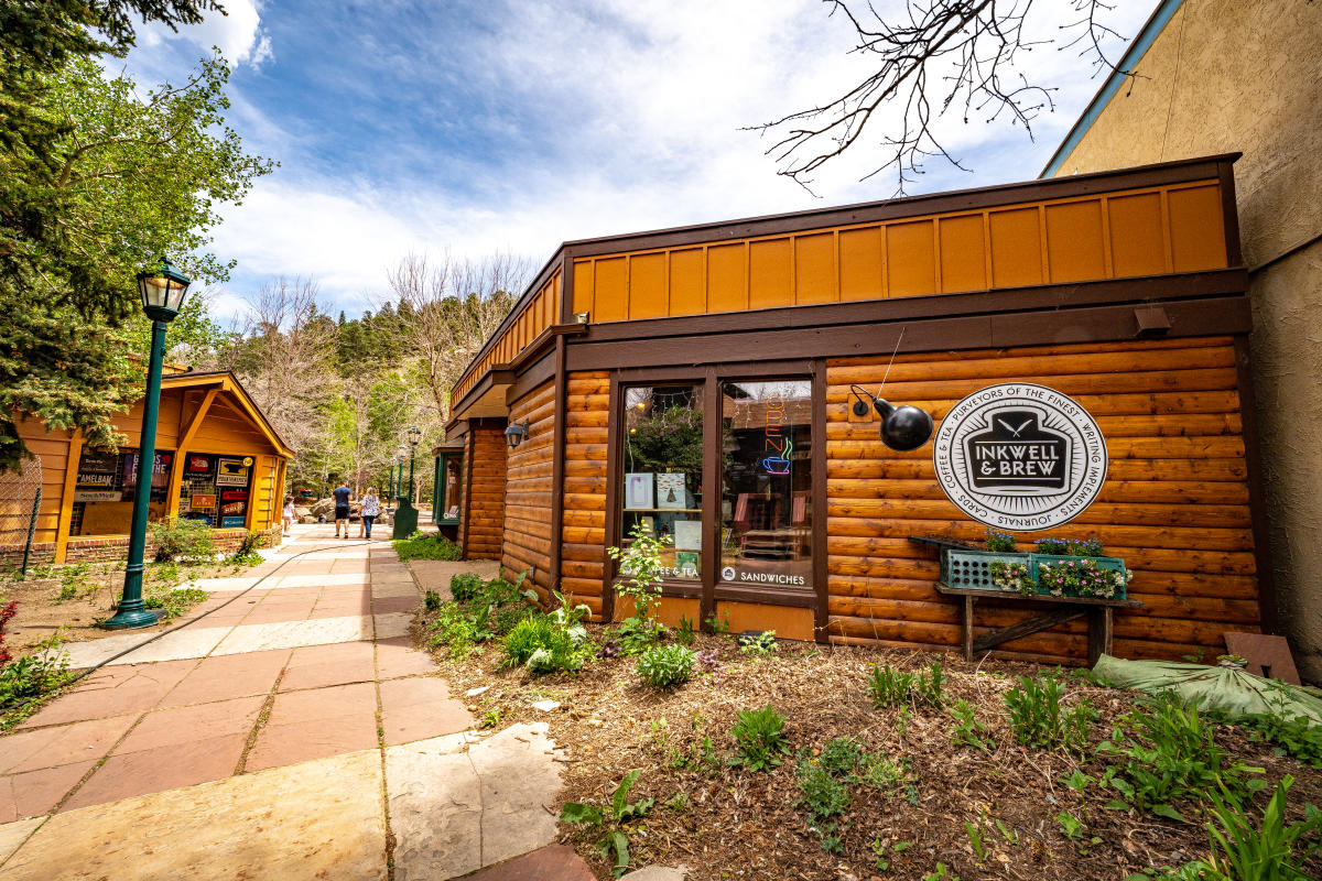 The Front of Inkwell And Brew in Estes Park