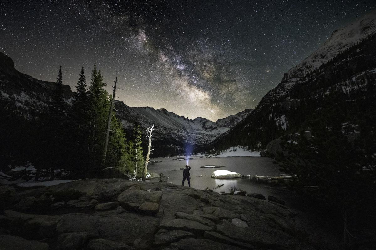 Milky Way Mills Lake