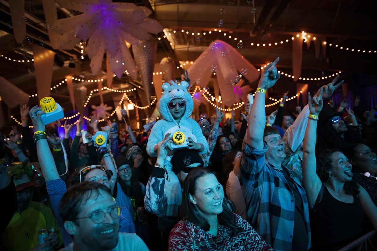 Crowd at Frozen Dead Guy Days concert