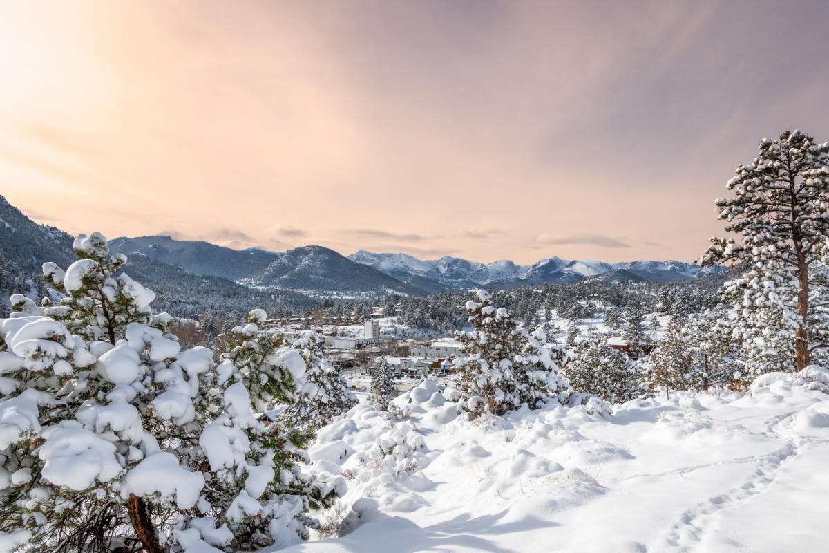Winter in Estes Park