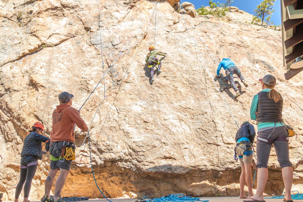 Half Day Fun Rock Climbing For All Ages in Estes Park, Colorado