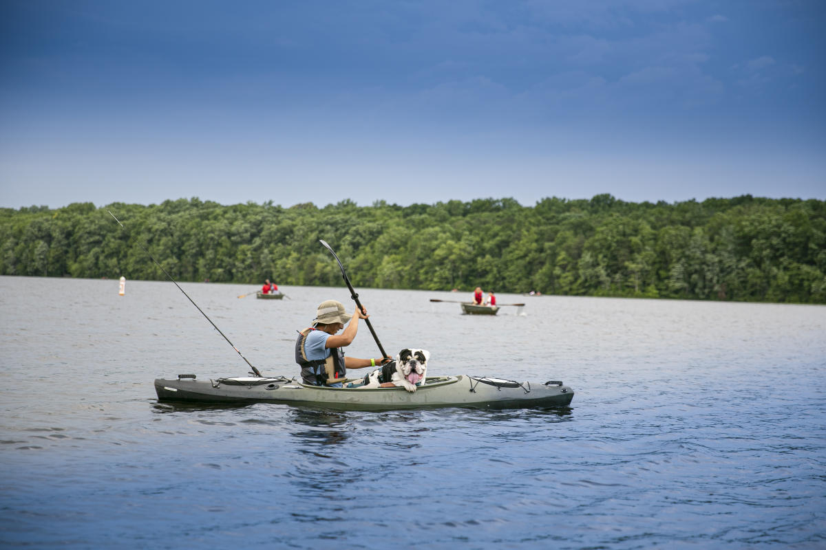 Burke Lake Park - kayak