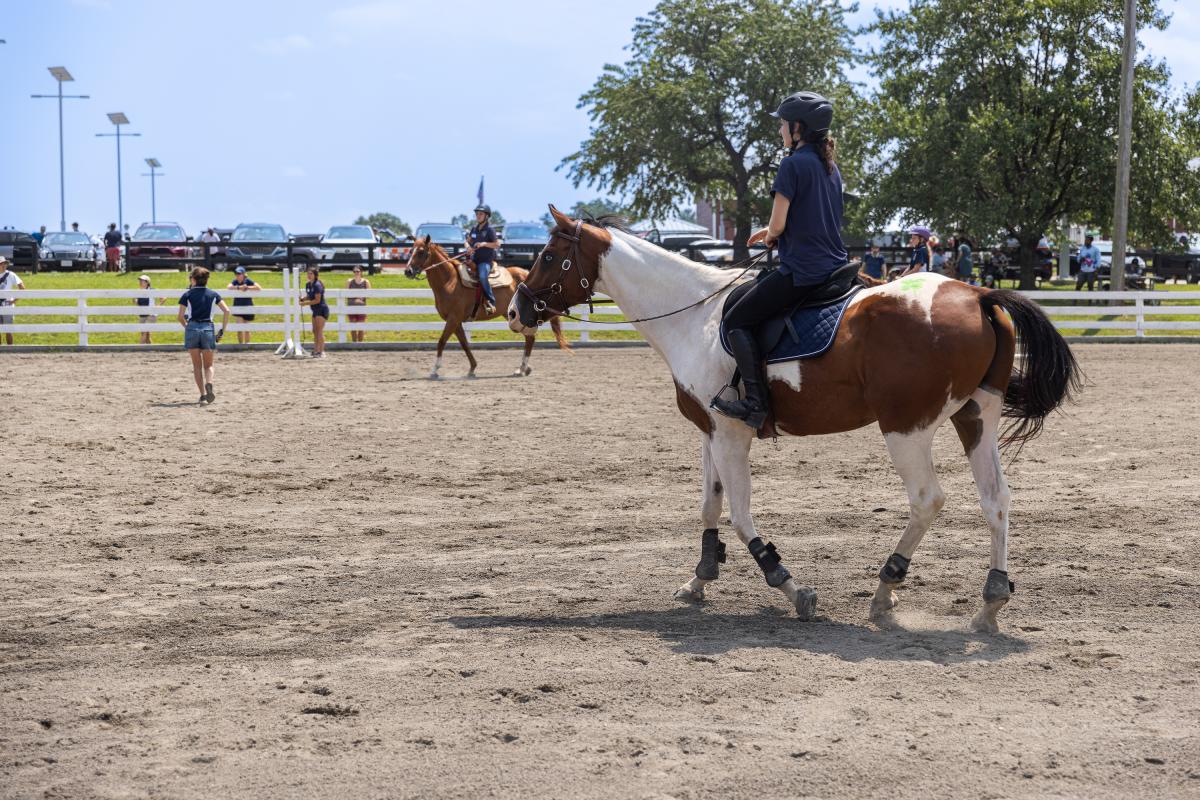 Frying Pan Farm Park - Horseback - Equestrian - 4H Fair - Horse Show - OBVFX - April Greer