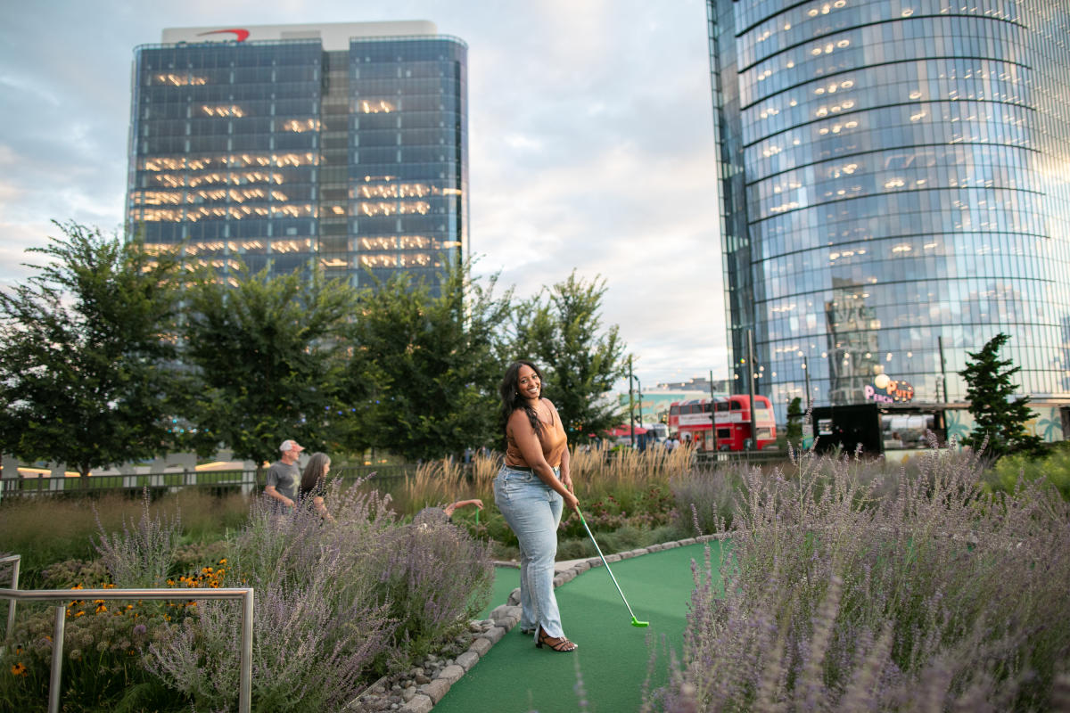 Perch Putt Mini Golf - Tysons- Capital One Center