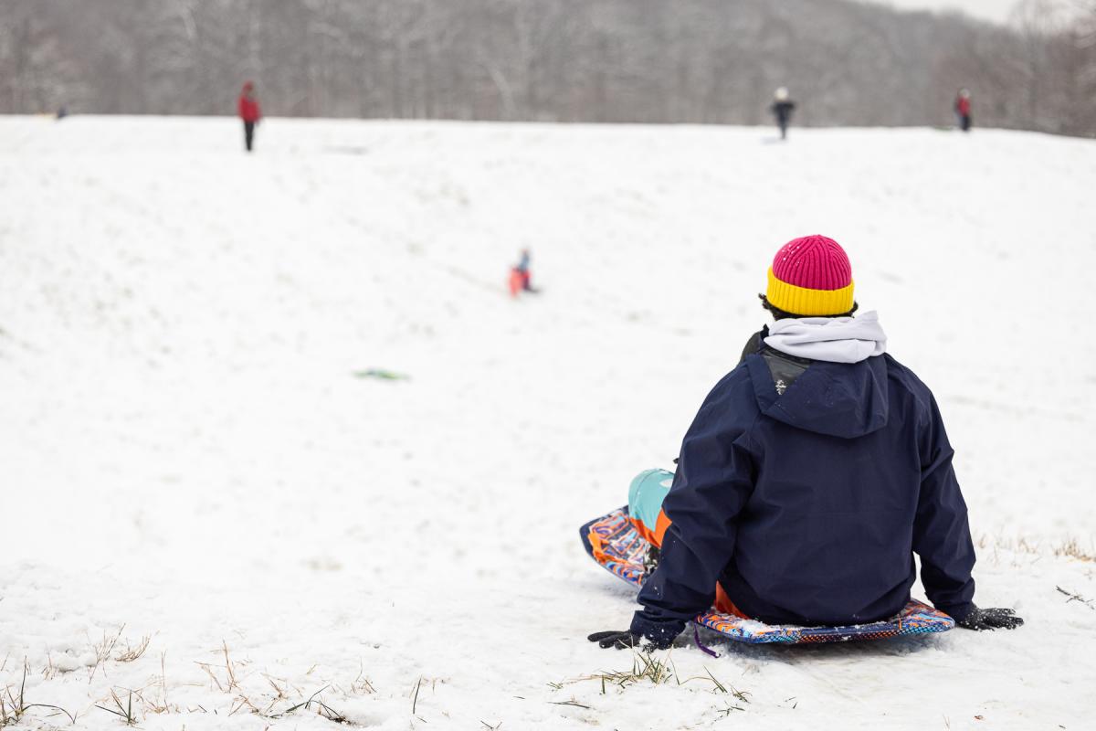 Sledding - Winter - Snow - OBVFX