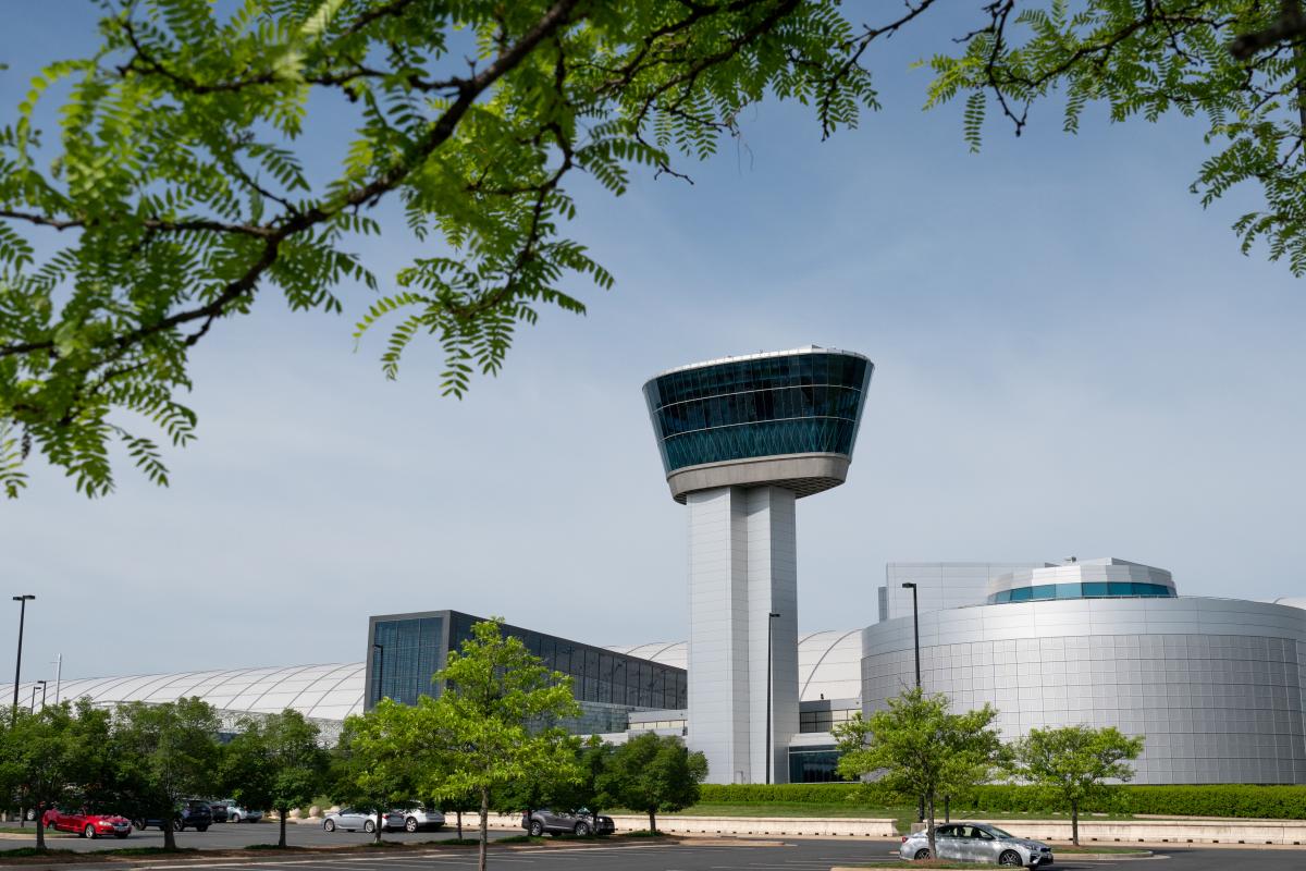 Steven F. Udvar-Hazy Center - Front Exterior - Chantilly