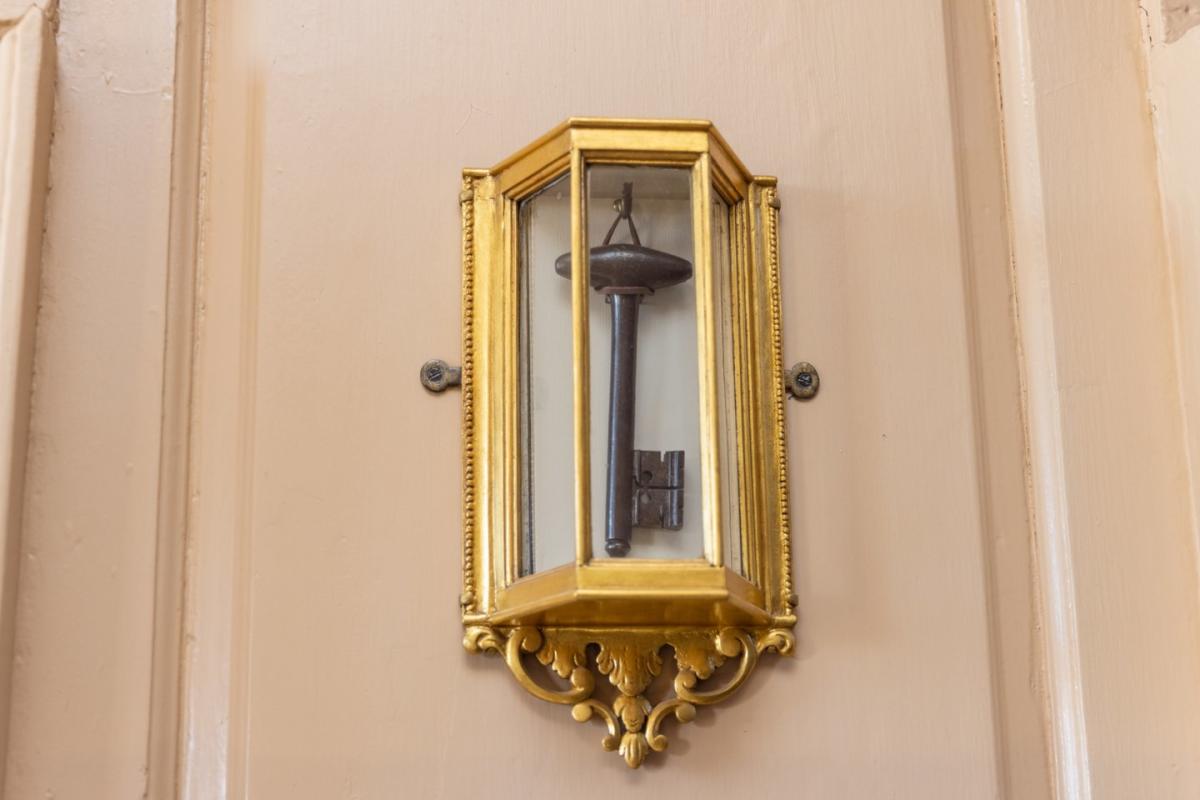 Bastille Key at George Washington's Mount Vernon