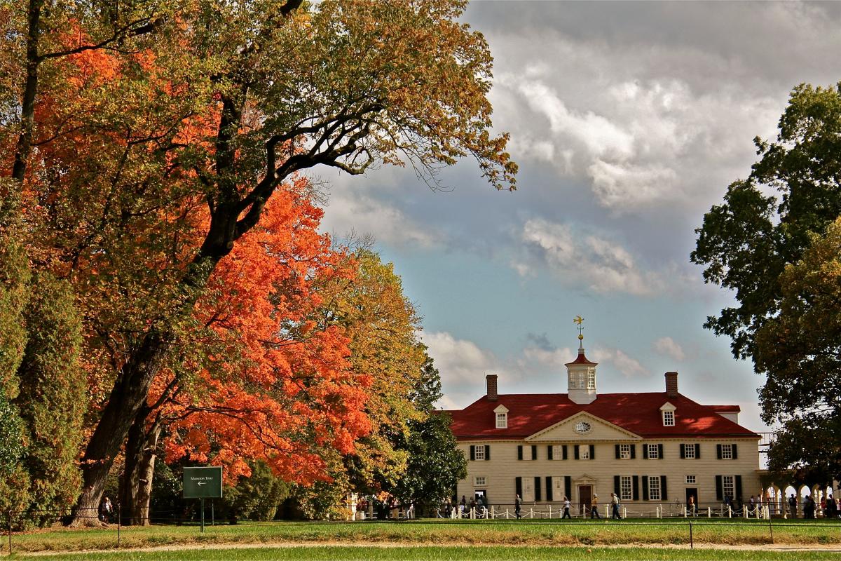 Mount Vernon in Autumn