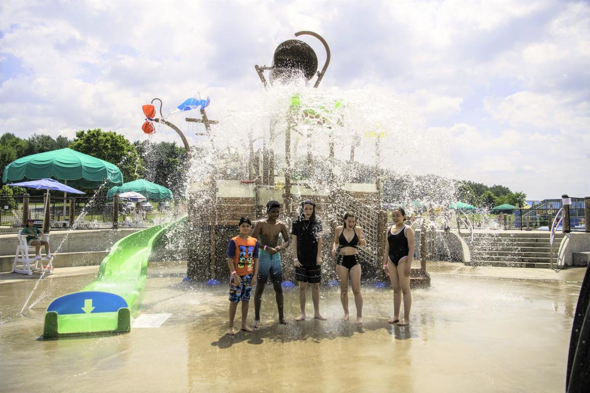 Water Mine Family Swimmin Hole - Spray Ground - Water - Reston - FCPA