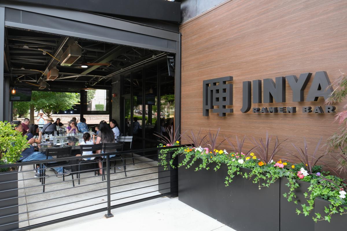 Jinya Ramen Bar-Mosaic - Outdoor patio-Dining `