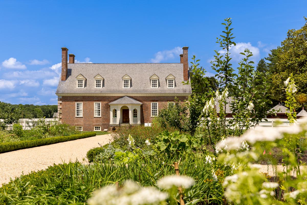 George Mason's Gunston Hall - Lorton Garden in Summer