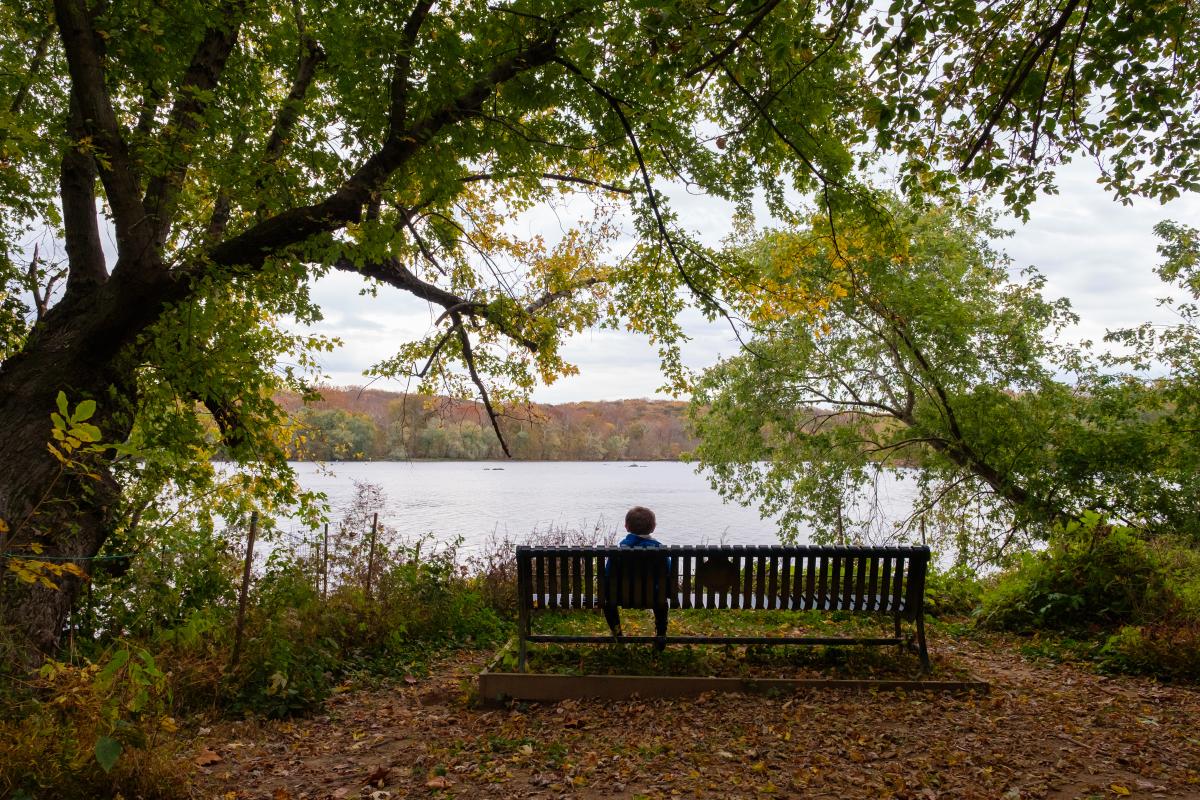 Riverbend Park - Fall - Kid - Scenic