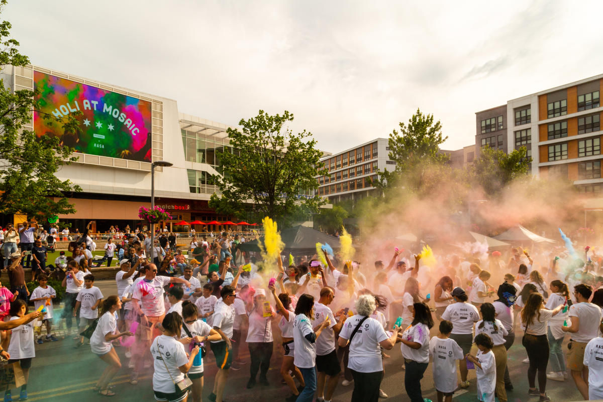 Holi Festival - Mosaic District - U2C - Events - India