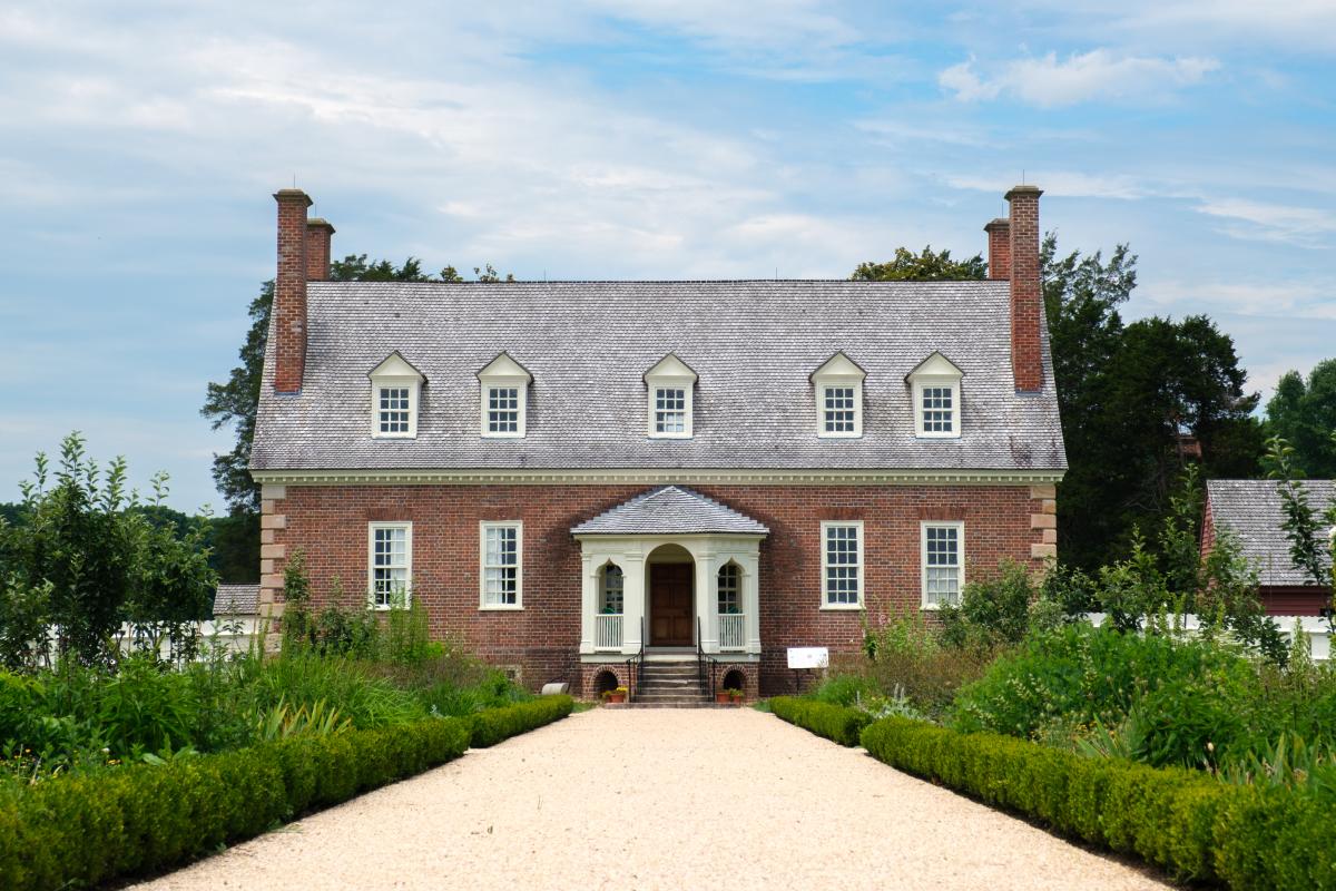 George Mason's Gunston Hall - Historic Home- Spring - Lorton