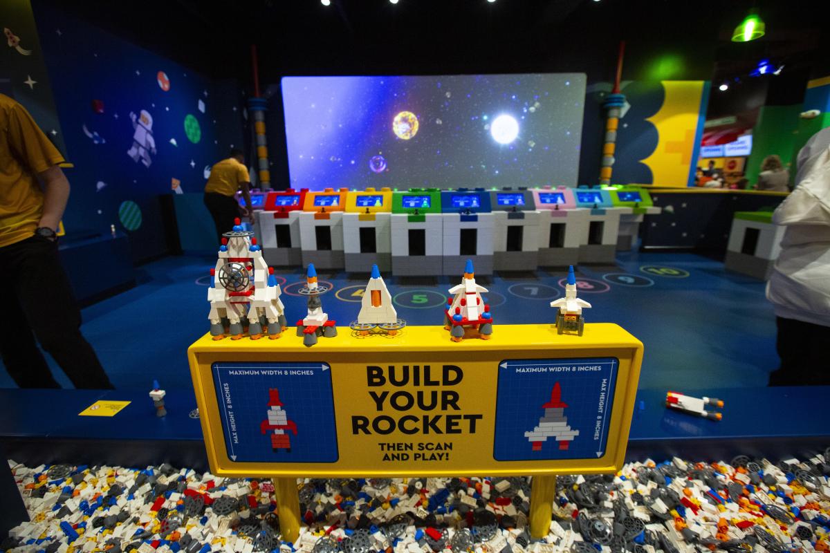 LEGO Discovery Center - Rocket Ship - Virginia Tourism Corporation owned