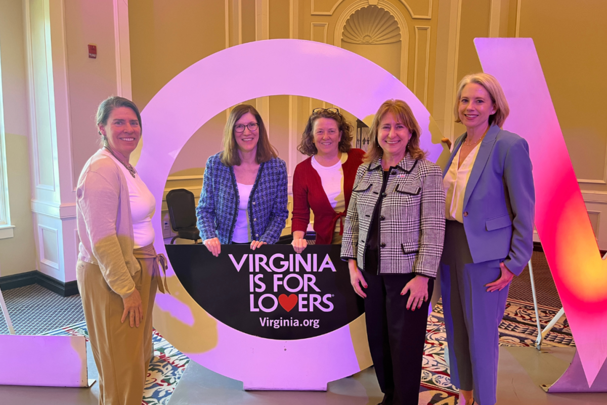 Fairfax 250 commission members at VA250 event in Williamsburg