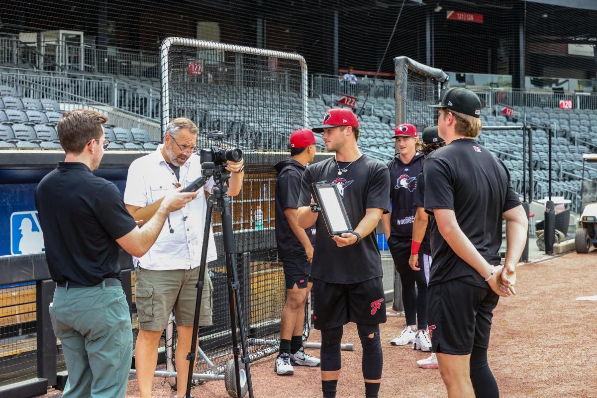 Woodpeckers Filming Commercial
