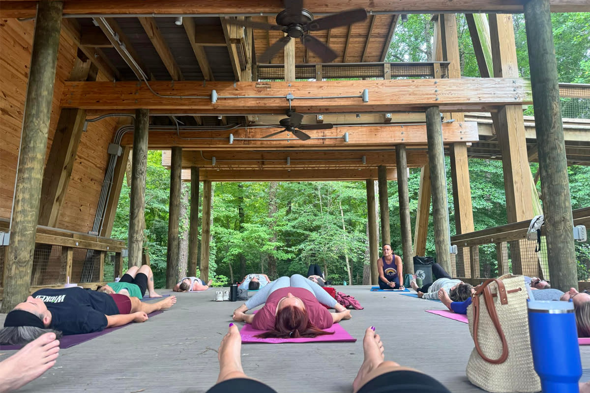 Yoga in the Garden