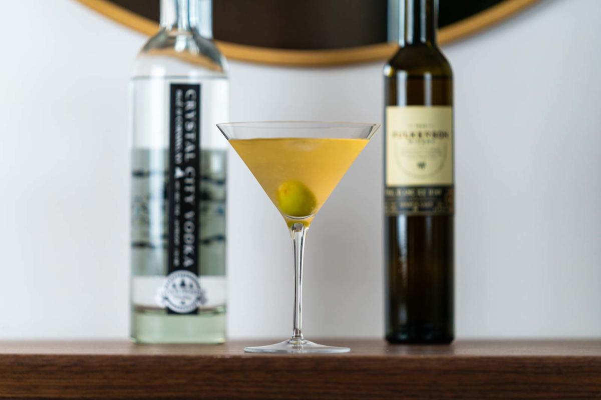 FLX winter Ice Wine Martini