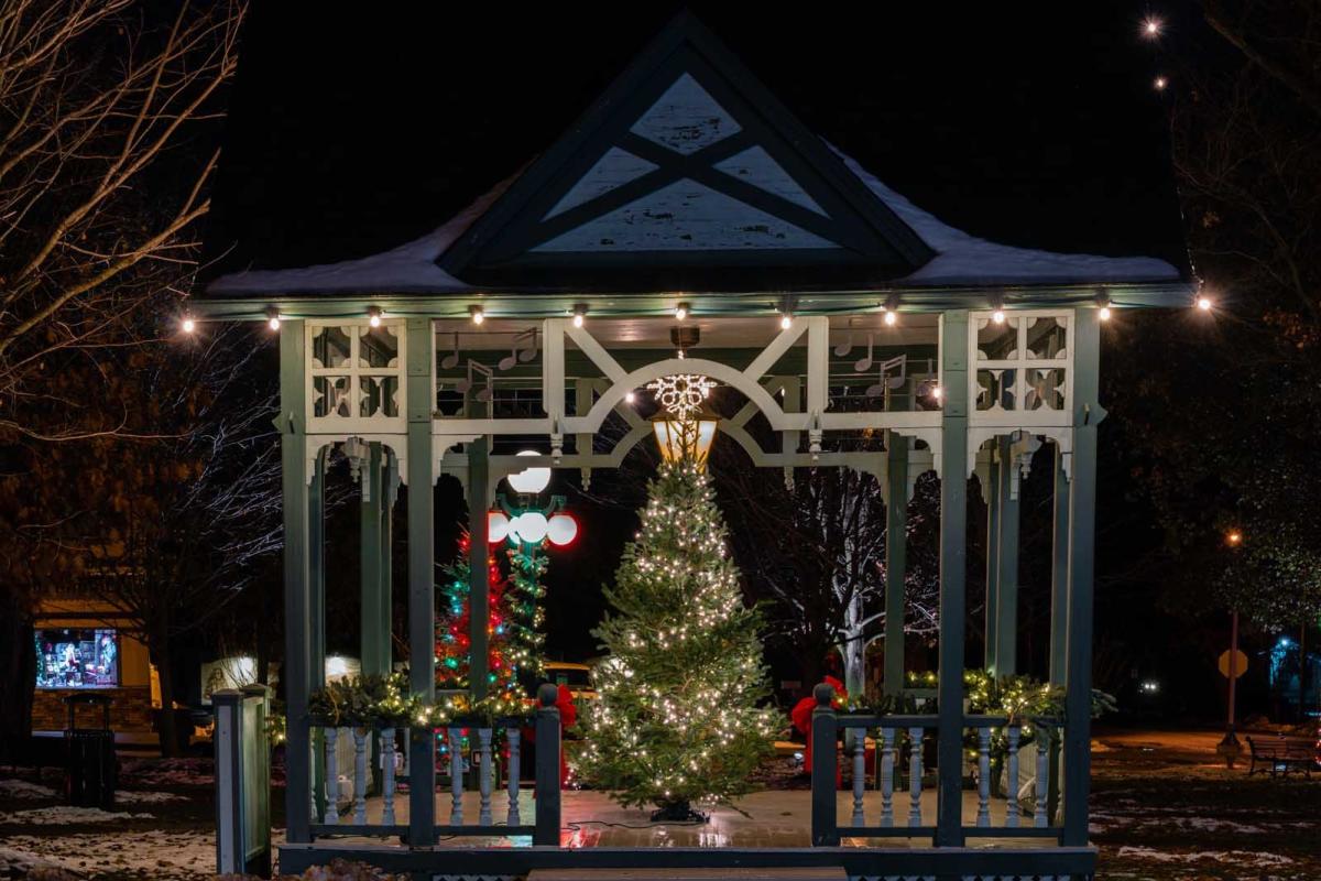 Hammondsport Holiday Gazebo