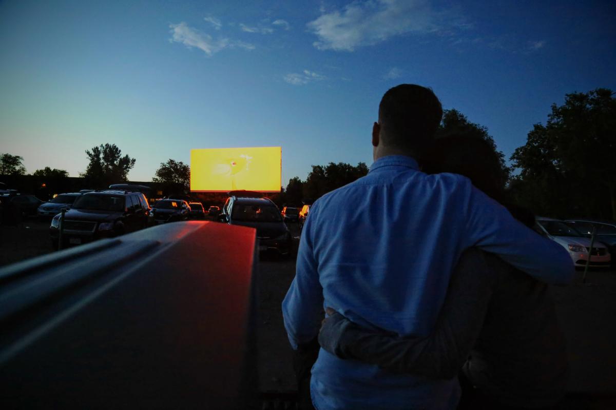 Holiday Twin Drive-In Couple