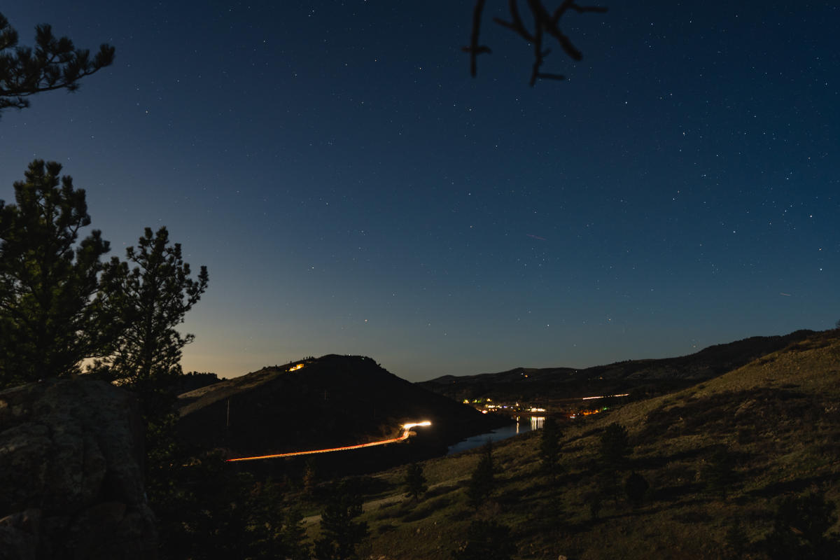 Outdoors Horsetooth Night Sky