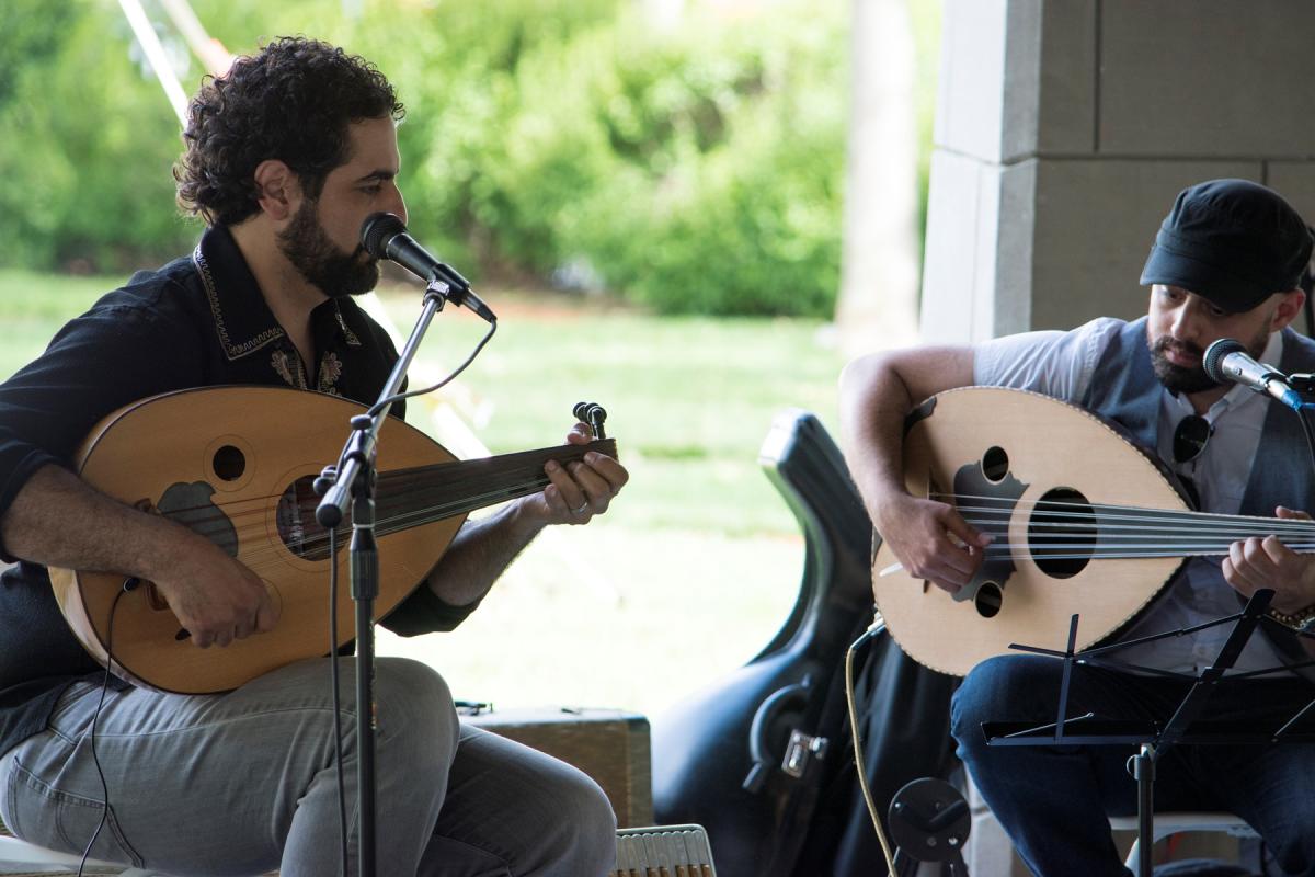 Musicians at ArabFest