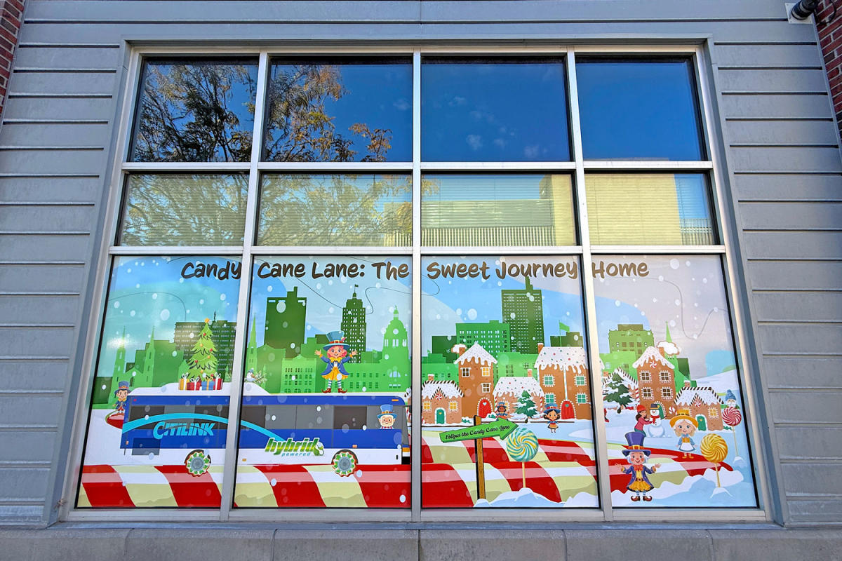 Downtown Holiday Window Decorating Contest 2025: Citilink Station