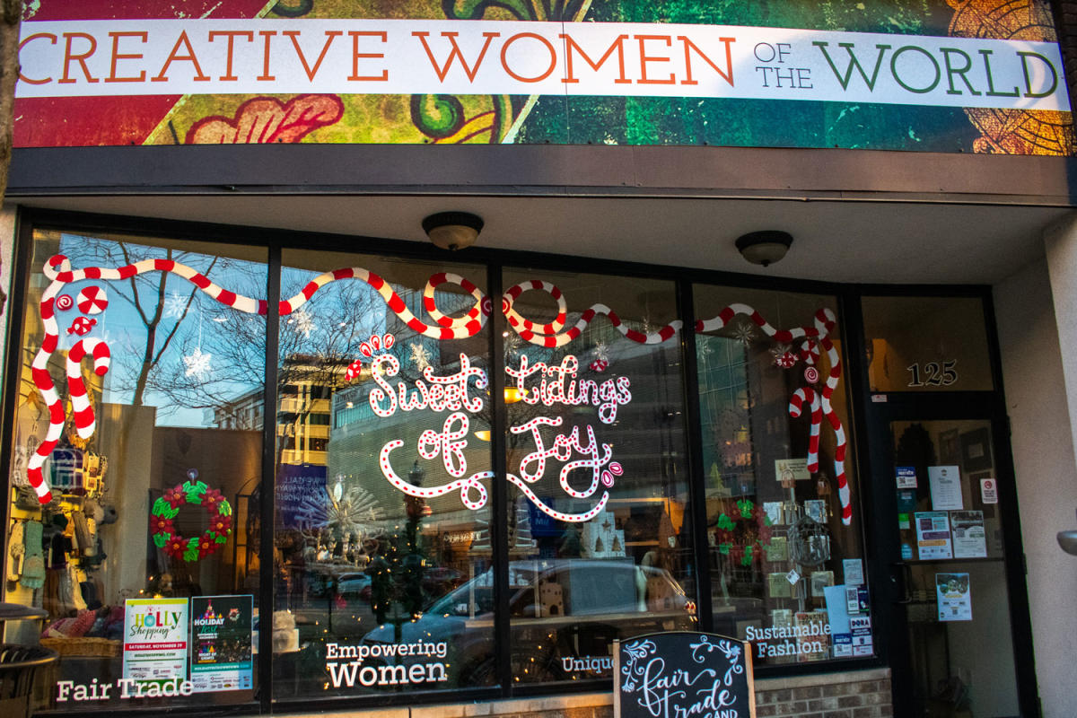 Downtown Holiday Window Decorating Contest 2025: Creative Women of the World
