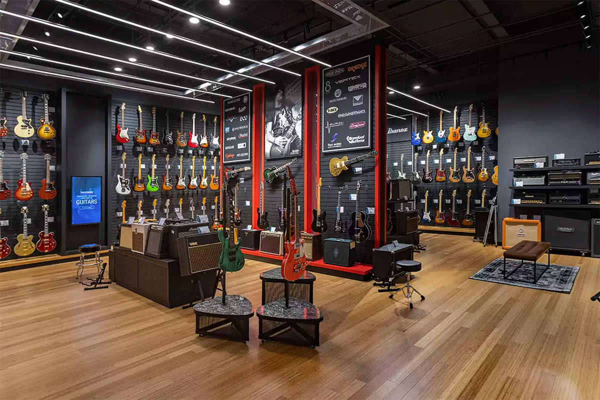 Guitar Gallery at Sweetwater Store