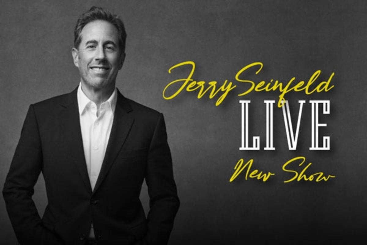 Jerry Seinfeld will be performing at the Embassy Theatre in Fort Wayne on February 12, 2026.