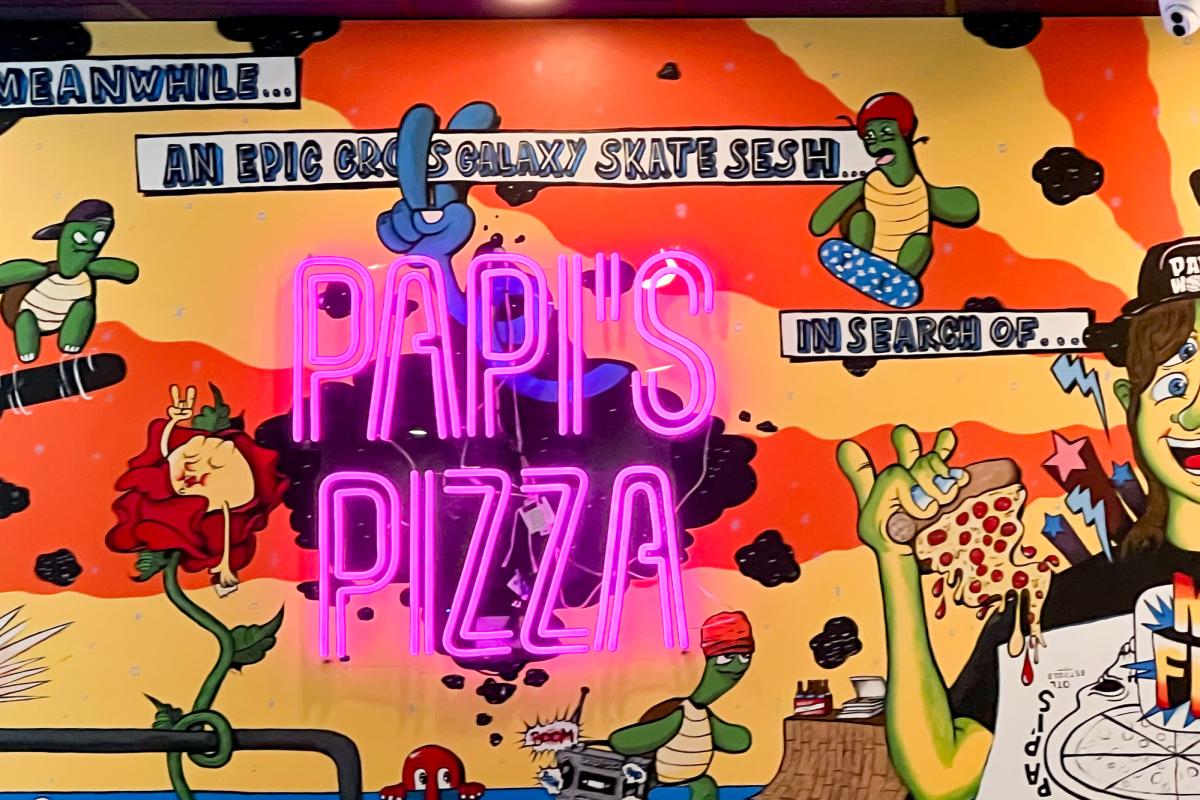 Papi's Pizza Mural