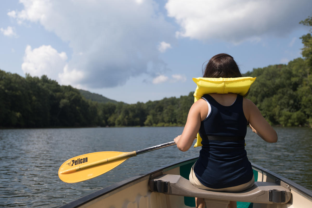 Canoe on Lake