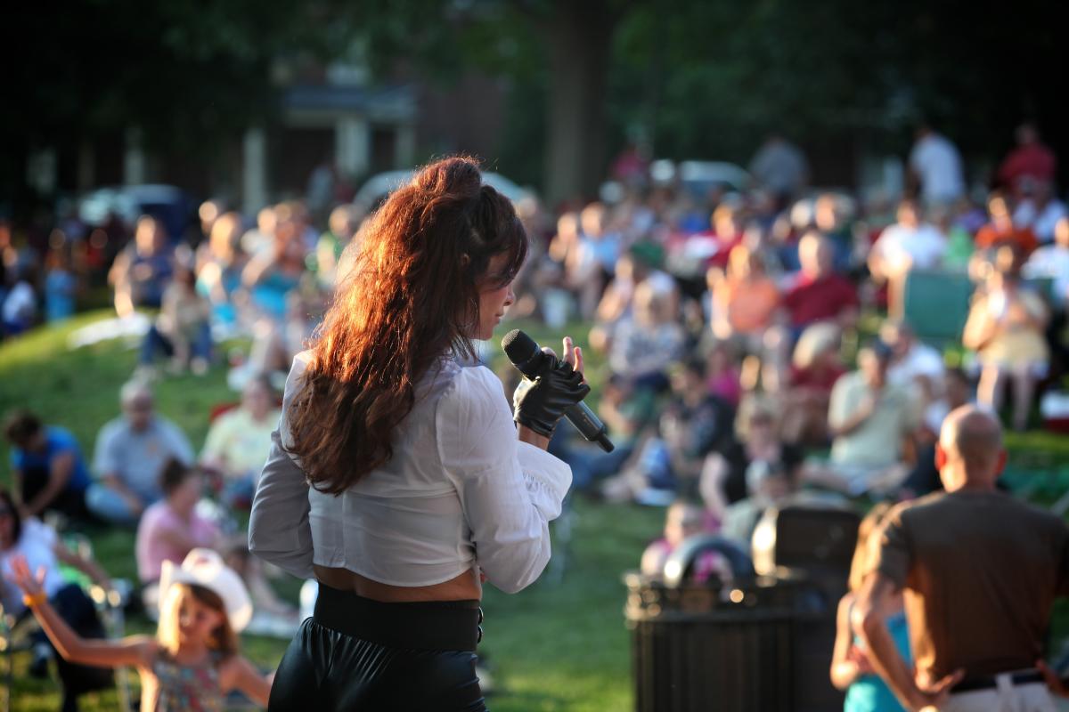 Summer Concert at Baker Park in Frederick, MD