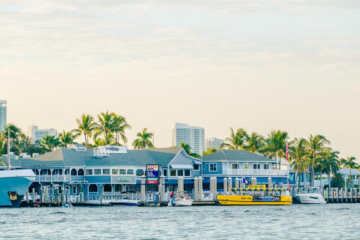 15th Street Fisheries From The Water, In Greater Fort Lauderdale, FL