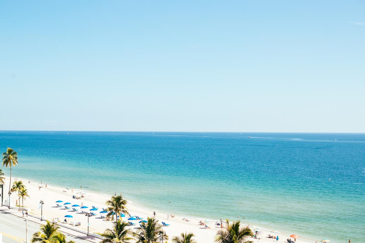 Aerial View Of Fort Lauderdale Beach