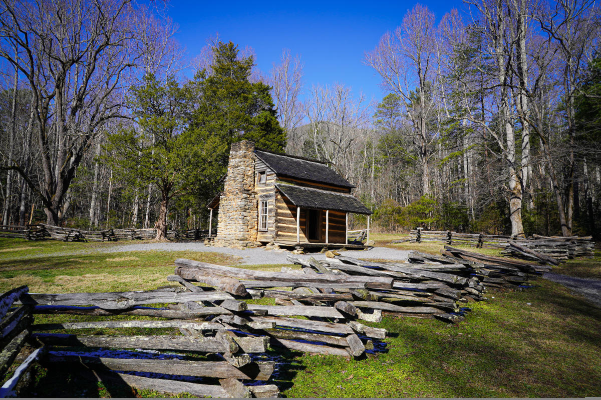 John Oliver cabin