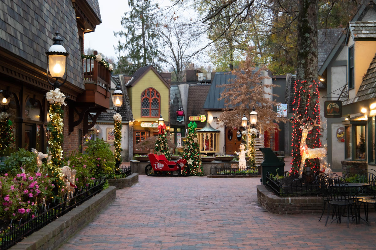 Winter Magic lights village