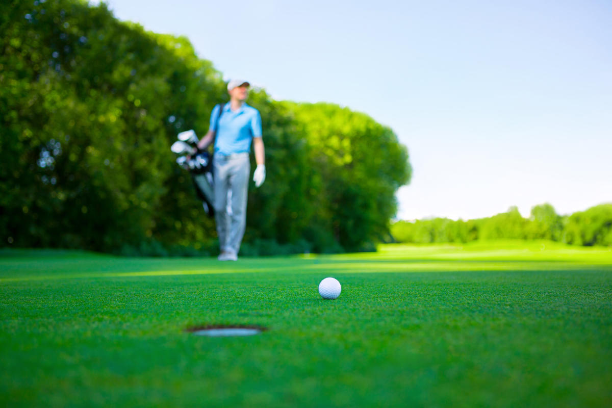 Golfing