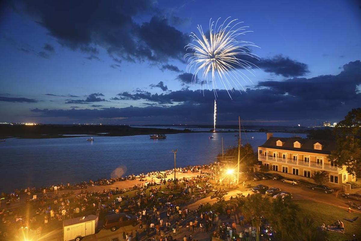 Brunswick's Old Fashioned 4th of July includes fireworks, free watermelon, games, music and much more in Historic Downtown Brunswick